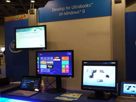 IDF 2012, выставка: Intel Labs, сообщество разработчиков приложений для ультрабуков, Ixonos