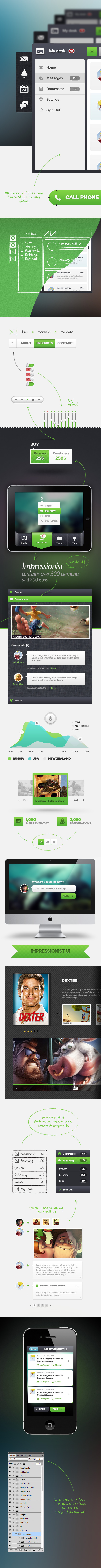 Impressionist — Крупнейший UI пак за 4 дня