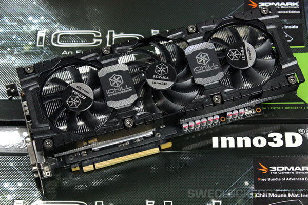 Inno3D оснастила видеокарту GeForce GTX 760 системой охлаждения Herculez 3000 Inno3D iChill Herculez 3000