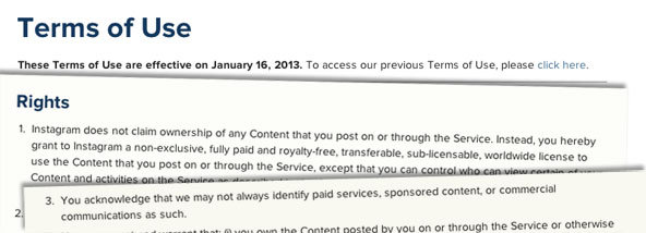 Instagram меняет содержимое пользовательского соглашения. Что это значит для Вас?