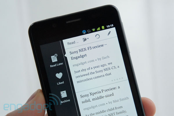 Instapaper доступен для Android, 3$