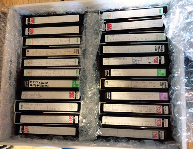 Internet Archive начал оцифровку 40 000 видеокассет VHS и Betamax