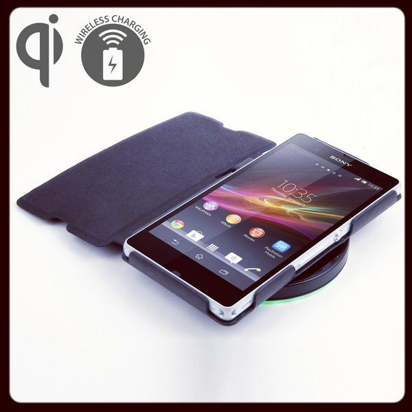 Чехол Ipan Ipan для беспроводной зарядки смартфона Sony Xperia Z соответствует стандарту Qi