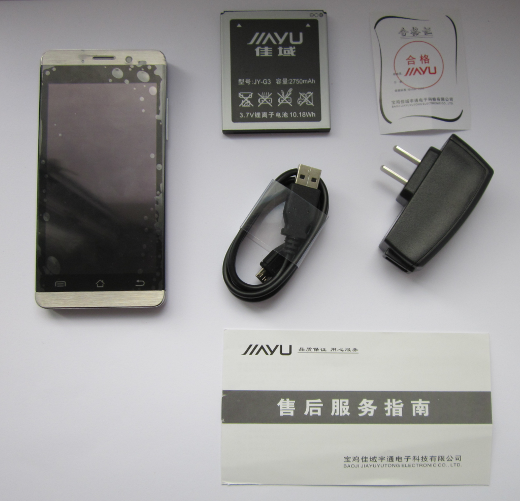 Jiayu G3S работа над ошибками