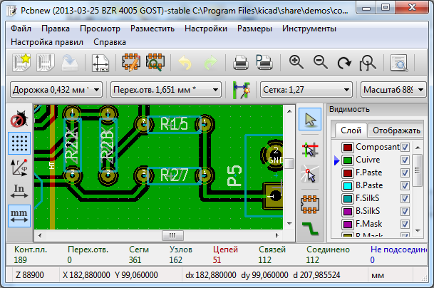 KiCad и ГОСТ. Библиотека УГО