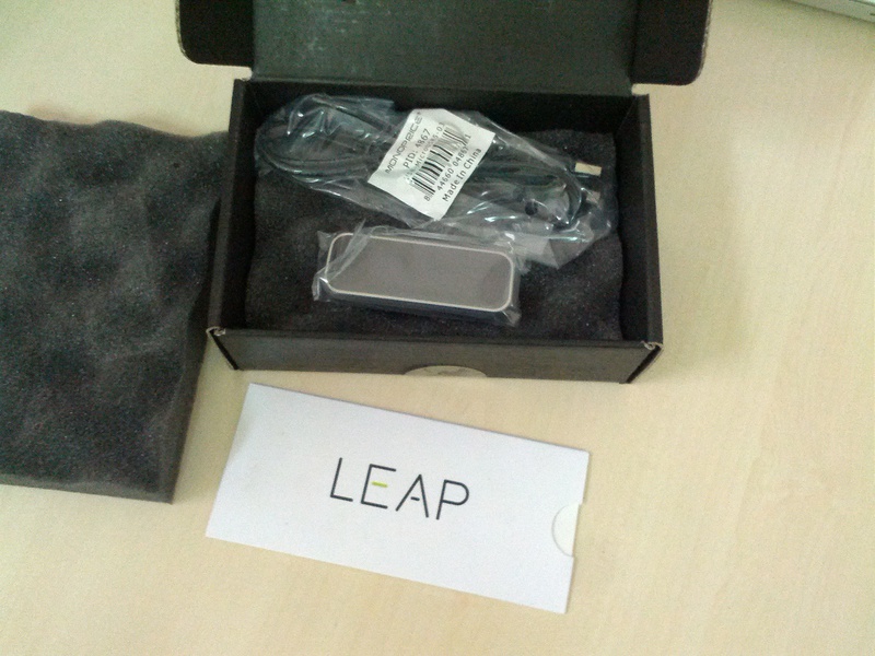 Leap Motion. Распаковка и небольшой обзор