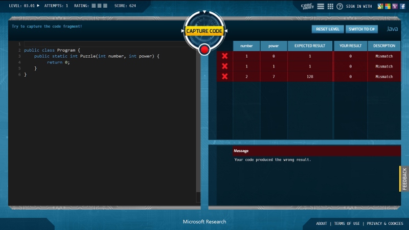 Microsoft Research запустила браузерную игру головоломку по обучению программированию