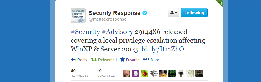 Microsoft предупреждает об эксплуатации CVE 2013 5065 ITW Microsoft предупреждает об эксплуатации CVE 2013 5065 ITW