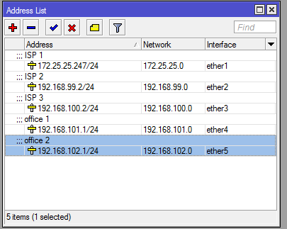 Mikrotik, 3 провайдера, переключение и разделение трафика