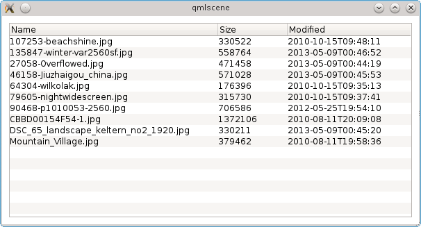 Model View в QML. Часть третья: Модели в QML и JavaScript