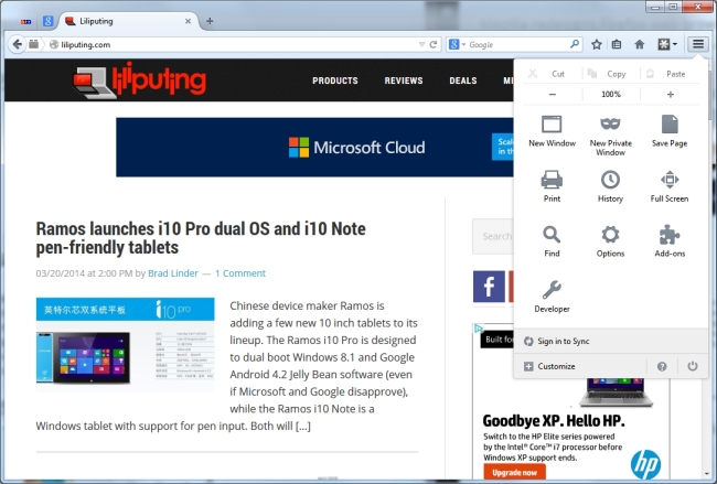 Mozilla изменяет дизайн Firefox: пробуем Firefox 29 beta Mozilla изменяет дизайн Firefox: пробуем Firefox 29 beta