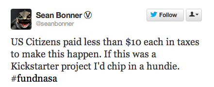 NASA, Марс и краудфандинг NASA, Марс и краудфандинг