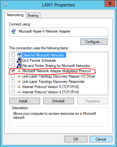 NIC Teaming в Windows Server 2012 image