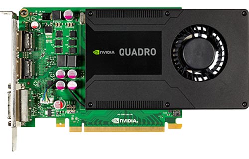 NVIDIA представляет профессиональные графические ускорители Quadro K4000, K2000, K2000D и K600 на архитектуре Kepler
