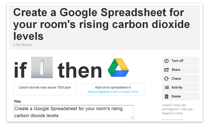 Сохранение данных в Google Docs