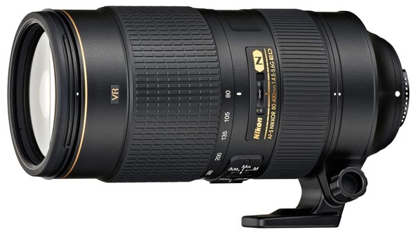 Объектив Nikon AF-S Nikkor 80–400mm f/4.5–5.6G ED VR оценен в $2700
