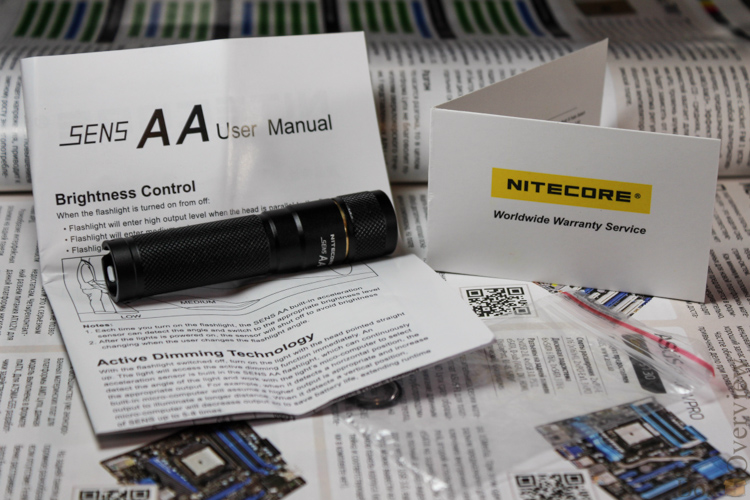 Nitecore SENS AA — когда фонари становятся умными