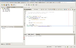 Node.js Projects в Netbeans 7 image