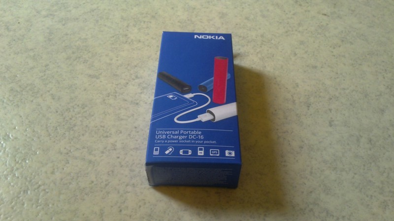 Nokia DC 16 — резервное зарядное устройство