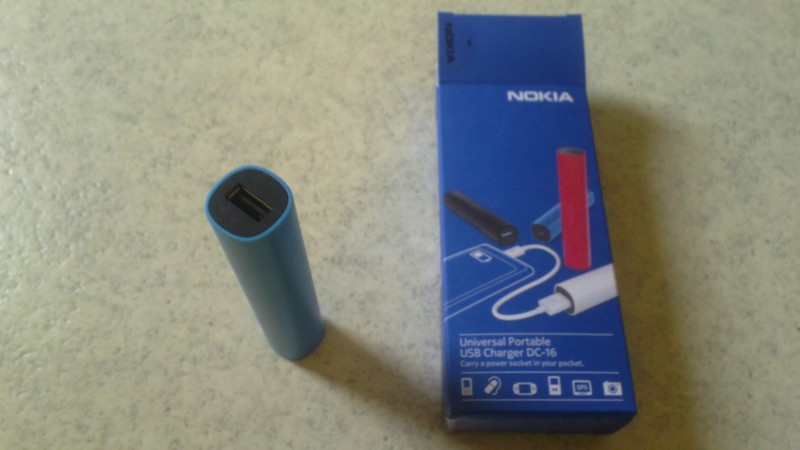 Nokia DC 16 — резервное зарядное устройство