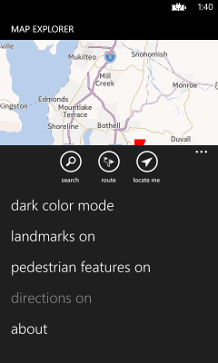 Nokia Maps API на примере Maps Explorer