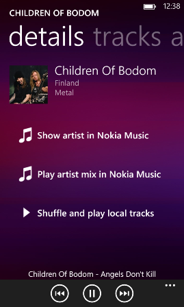 Nokia Music API