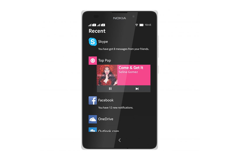 Nokia представила семейство смартфонов X с поддержкой Android приложений