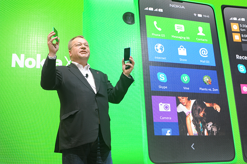 Nokia представила семейство смартфонов X с поддержкой Android приложений