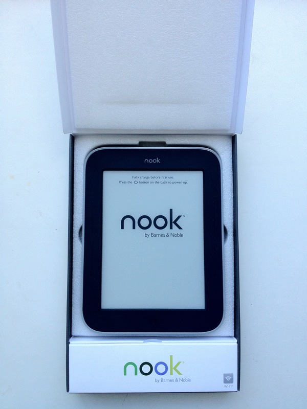 Nook Simple Touch with Glow Light: Unboxing и краткий обзор