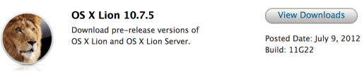 OS X Mountain Lion GM и Xcode 4.4 GM доступны для разработчиков