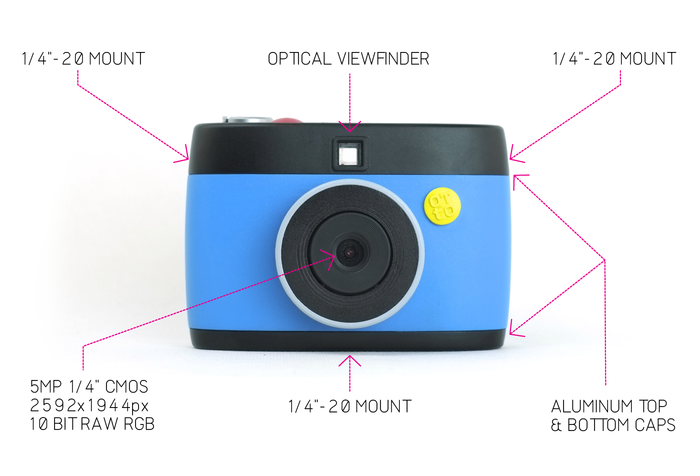 OTTO: фотокамера на основе Raspberry Pi с возможностью кастомизации
