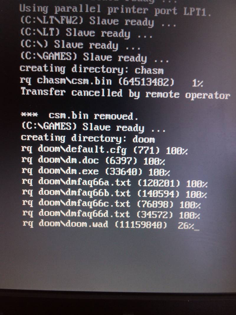 Old Hard коммуникации, или “передача файлов через COM и LPT порты”
