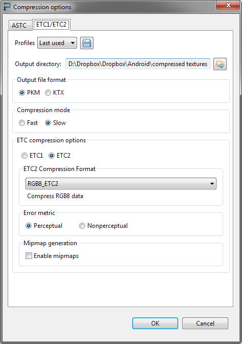 OpenGL ES 3.0 в Android 4.3 — сжатие текстур ETC2 OpenGL ES 3.0 в Android 4.3 — сжатие текстур ETC2