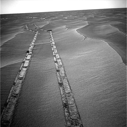 Opportunity на Марсе работает уже 10 лет