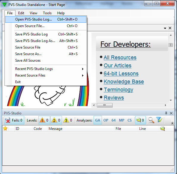 PVS Studio теперь работает и без среды Visual Studio или C++Builder – проверяем препроцессированные файлы от чего угодно
