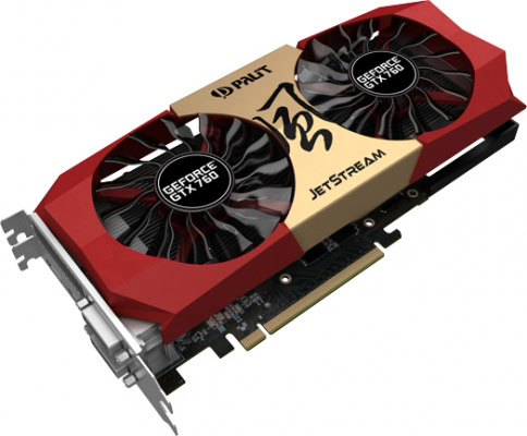 Palit выпускает 3D-карту GeForce GTX 760 JetStream