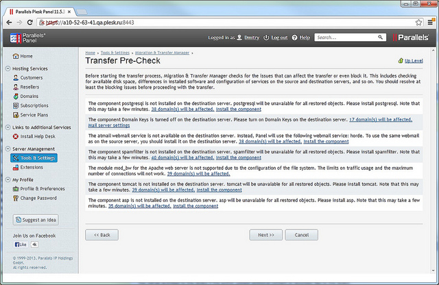Parallels Plesk Panel 11.5: что появилось в новой версии image