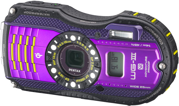 Pentax относит камеры WG-3 и WG-3 GPS к 15-му поколению камер в усиленном исполнении