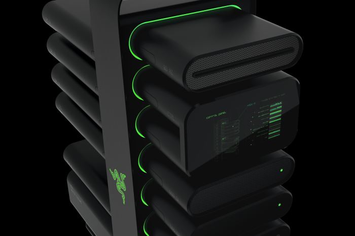 Project Christine: модульный ПК от Razer с жидкостным охлаждением