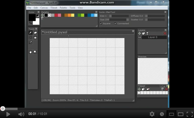 Pyxel Edit: пиксельарт тайлсет редактор