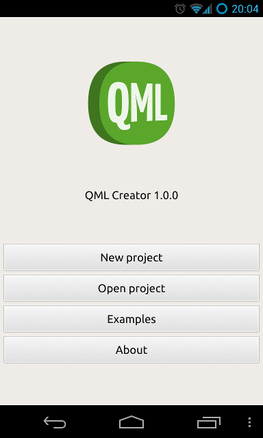 QML Creator: разработка на QML под Android