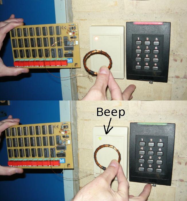 RFID метка на простой логике RFID метка на простой логике
