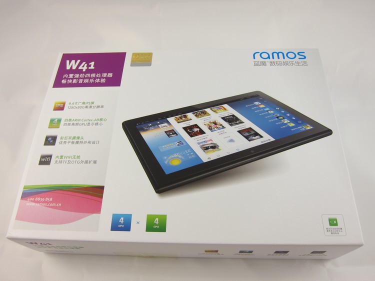 Ramos W41 — 4 х ядерный планшет по доступной цене image