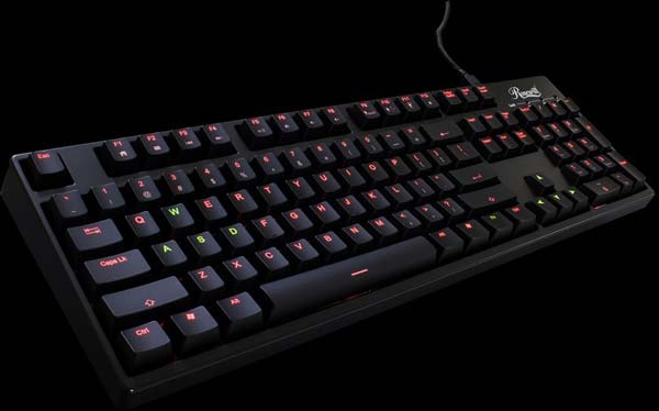 Rosewill представит на CES 2013 первую игровую механическую клавиатуру с двойной подсветкой — Helios RK-9200