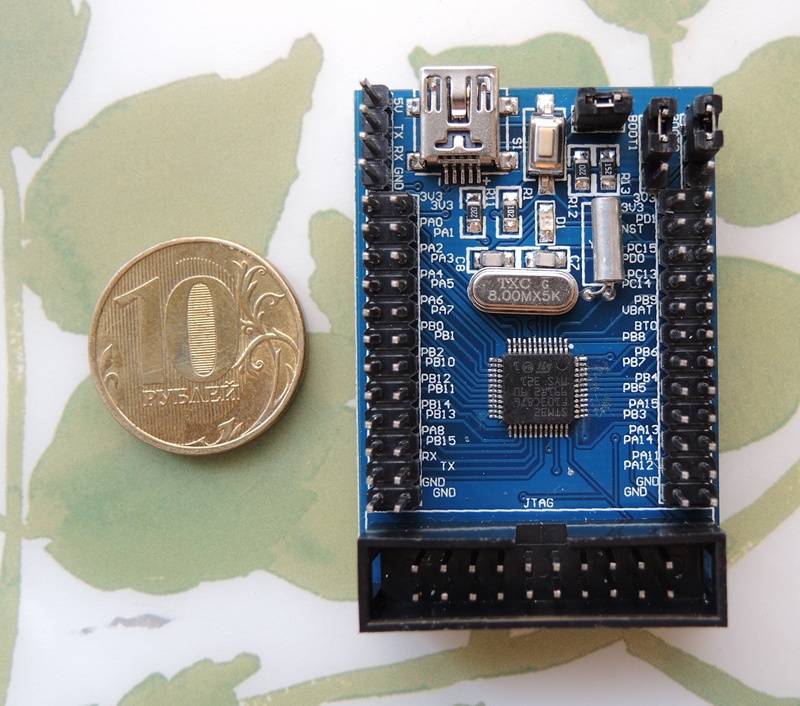 STM32F103C8 Front