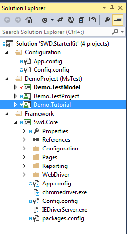 SWD.Starter: Быстрый старт автоматизации тестирования UI на C# + Selenium WebDriver + PageObjects Solution