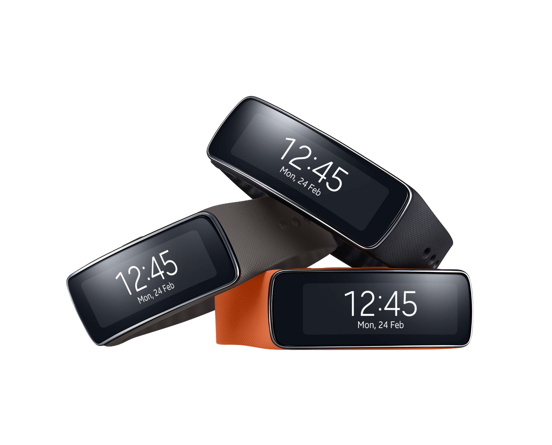 Samsung представила фитнес браслет Gear Fit на #MWC2014