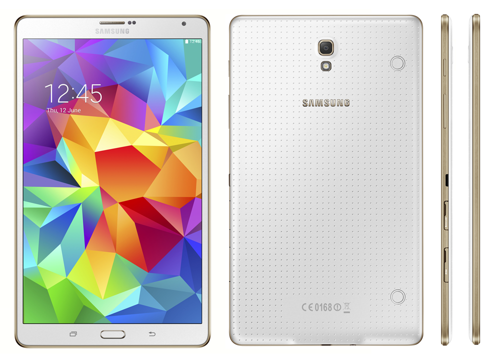 Samsung представила новые планшеты GALAXY Tab S с экраном Super AMOLED