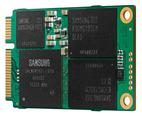 Поставки твердотельных накопителей Samsung 840 EVO mSATA начинаются в этом месяце