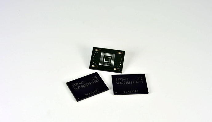Samsung запускает в производство модули памяти EMMC Pro Class 1500